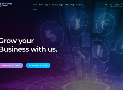 Buycryptomarket homepage